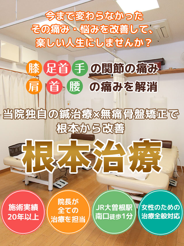 JR大曽根駅徒歩1分 名古屋市東区の太陽はりきゅう接骨院
